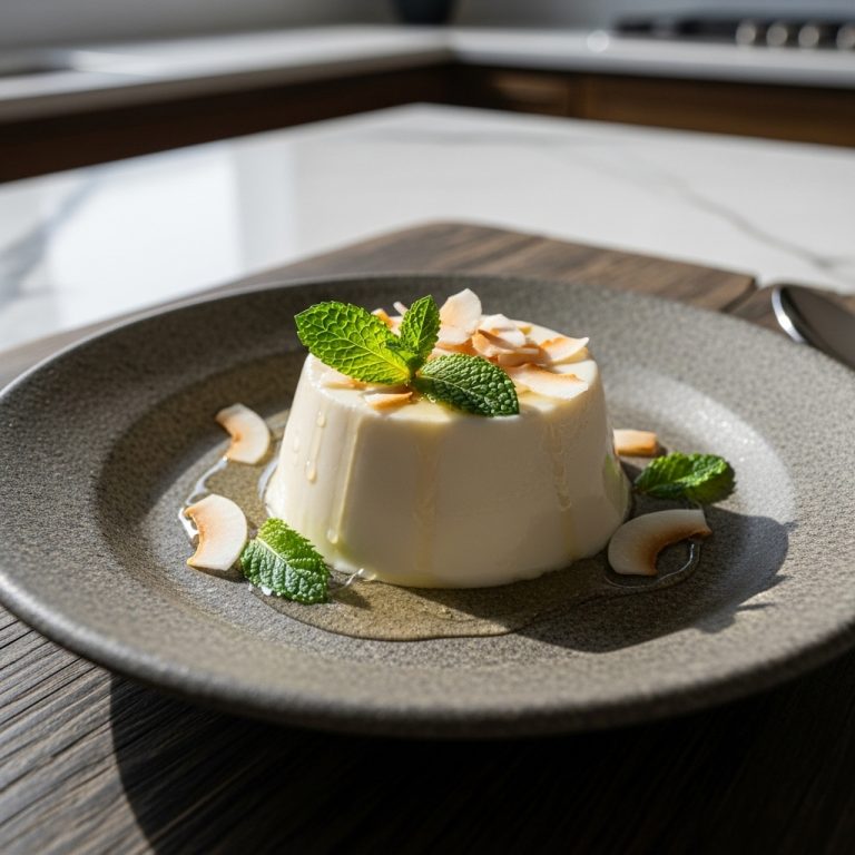 Whispers of Summer Keto Coconut Panna Cotta