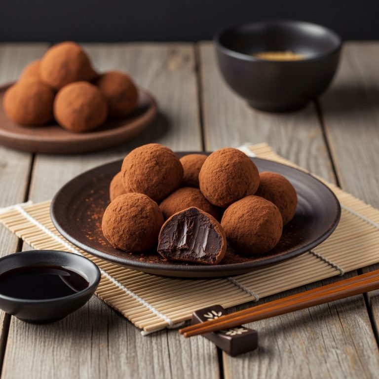 Whispers of Velvet Dark Chocolate Truffles