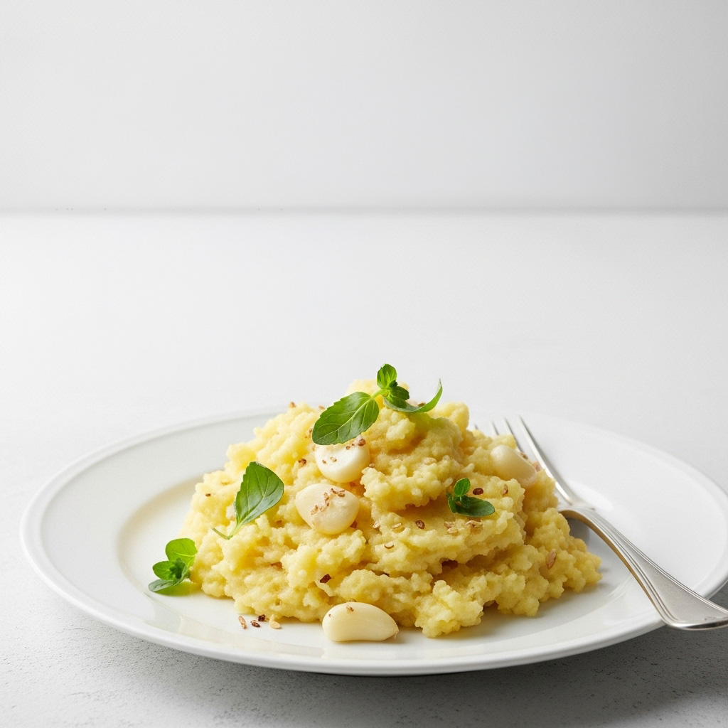 A Twinkle of Stars: Warm Roasted Garlic Mashed Potatoes with Rosemary and Thyme