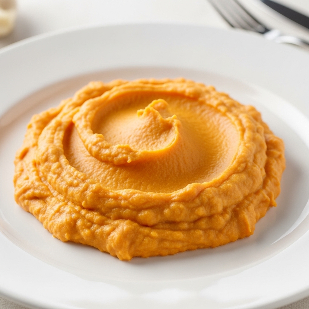 Grandma’s Creamy Garlic Mashed Sweet Potatoes