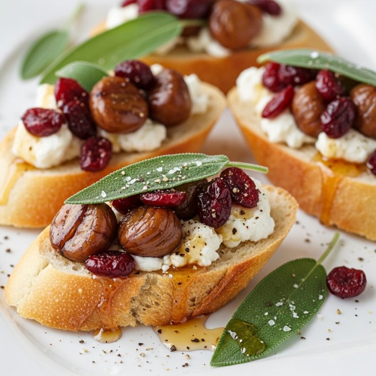 Winter Wonderland Bruschetta